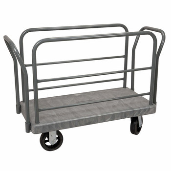 Picture of Akro-Mils R90282L20112017 Versa/Deck R90 3000 lb Powder Coated HDPE Structural Foam Platform Truck (Main product image)