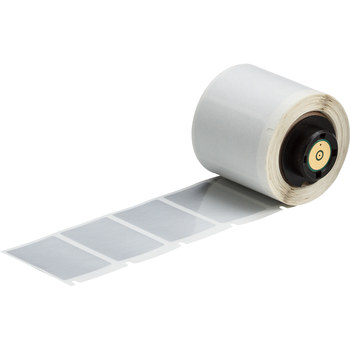 Picture of Brady Silver Polyester Thermal Transfer PTL-31-435 Die-Cut Thermal Transfer Printer Label Roll (Main product image)