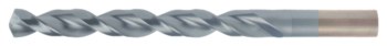 Picture of Chicago-Latrobe 150WLP-TC 1/2 in 135° Right Hand Cut High-Speed Steel Wide Land Parabolic Jobber Drill 42032 (Main product image)