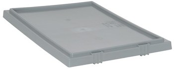 Picture of Quantum Storage LID181GY Gray Tote Lid (Main product image)