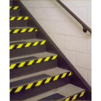 3M 5702 Black / Yellow Marking Tape - 3 in Width x 36 yd Length - 5.4 mil Thick - 03951