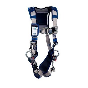 DBI-SALA ExoFit STRATA Construction Body Harness 1112492, Size Large, Grey, Blue - 10941