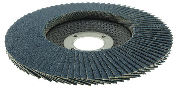 Weiler Wolverine Type 29 Flap Disc 31358 - Zirconium - 5 in - 80 - Medium