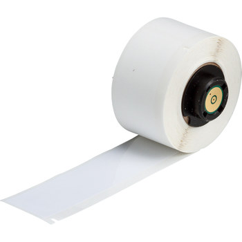 Picture of Brady White Polyester Thermal Transfer PTL-23-422 Die-Cut Thermal Transfer Printer Label Roll (Main product image)