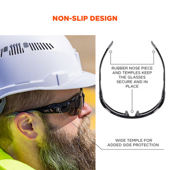 Ergodyne Skullerz Safety Glasses DAGR 52033 - Size Universal