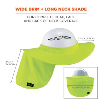 Ergodyne Chill-Its Hard Hat 6660 12640 - Lime