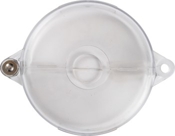 Picture of Brady Transparent Styrene Acrylonitrile Valve Gate Lockout (Main product image)