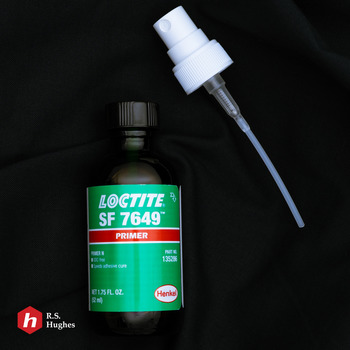VlEWウエット Loctite SF 7649 Primer 19269, IDH:135286, 1.75 fl oz Bottle, Clear