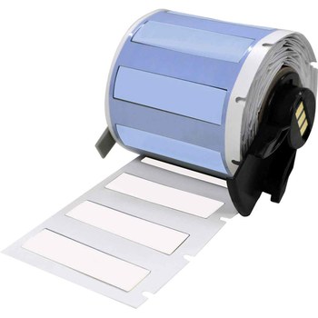 Picture of Brady PermaSleeve White Polyvinylidene Thermal Transfer M6-250-175-345-WT Heat Shrink Wire & Cable Labels (Main product image)