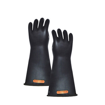 Picture of Chicago Protective Apparel LRIG Black XL Rubber Full Fingered Work Gloves (Main product image)