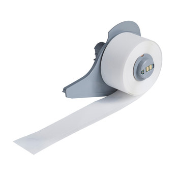 Picture of Brady BradyGrip White Indoor Polyester Thermal Transfer M7C-1000-414 Print-on-Hook Labels (Main product image)