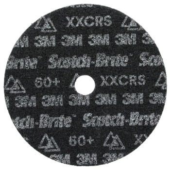 3M Scotch-Brite Non-Woven Precision Shaped Ceramic Surface Conditioning Disc - Center Hole Attachment - 7 in Diameter - 7/8 in Center Hole - 67241
