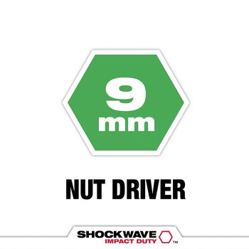 Milwaukee SHOCKWAVE Impact Duty Hex 49-66-4609 Nut Driver - 61008