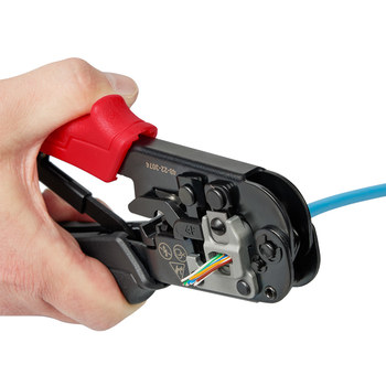 Milwaukee 48-22-3074 Pass-Through Crimper & Stripper, Steel