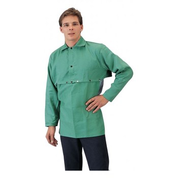 Picture of Tillman Green Large Cotton Welding Cape Sleeves (Main product image)