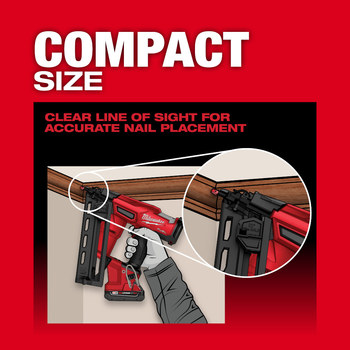 Milwaukee nail gun combo hot sale