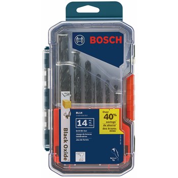 Bosch black best sale oxide drill bits