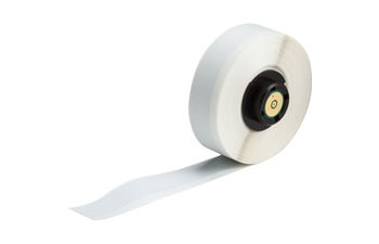 Picture of Brady Silver Polyester Thermal Transfer PTL-8-428 Continuous Thermal Transfer Printer Label Roll (Main product image)