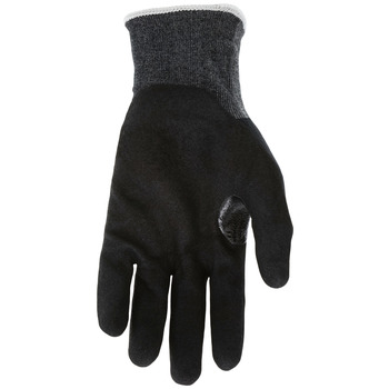 MCR Safety CutPro Black Medium Cut-Resistant Gloves - A4 Cut Resistance - Aramid - Kevlar/Steel Palm & Fingertips Coating - Not Insulated Insulation - Rough Finish - 9188SFBM