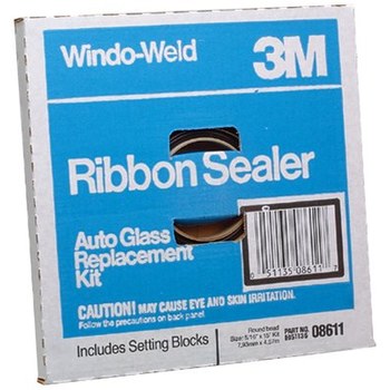 3M Windo-Weld 08620 Attachment Automotive Tape - 1/4 in Width x 15 ft Length