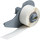 Brady M71-103-427 Die-Cut Printer Label Roll - 1 in x 1.25 in - Vinyl - Clear / White - B-427 - 92682
