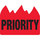 Tape Logic DL1391 Bill of Lading Labels - 2 in x 1 1/2 in - Semi-Gloss Coated Paper - Red/Black - 14934