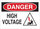 Brady B-302 Polyester Rectangle White Electrical Safety Sign - 14 in Width x 10 in Height - Laminated - 60580