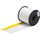 Brady 113220 Printer Label Roll - 4 in x 100 ft - Vinyl - White / Yellow - B-595 - 98589