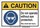 Brady B-869 Polypropylene Rectangle White Safety Awareness Label - 14 in Width x 10 in Height - 145755