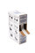 Brady BPTL-19-427 Die-Cut Printer Label Roll - 1 in x 1 in - Vinyl - Clear / White - B-427 - 18757