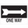 Brady B-401 Polystyrene Rectangle Black Stop Signs, Traffic Control Signs & Banners Sign - 14 in Width x 10 in Height - 22467