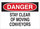 Brady B-302 Polyester Rectangle White Equipment Safety Sign - 10 in Width x 7 in Height - Laminated - 88175