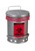 Justrite Soundgard Safety Can 05914 - Silver - 12719