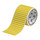 Brady THT-11-8591-10-YL Die-Cut Printer Label Roll - 0.25 in x 0.25 in - Polyester - Yellow - B-8591 - 58814