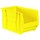 Akro-Mils Akrobin 200 lb Yellow Industrial Grade Polymer Stacking Storage Bin - 20 in Length - 12 3/8 in Width - 12 in Height - 1 Compartments - 30282 YELLOW