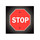 Brady B-959 Aluminum Octagon Red Stop Signs, Traffic Control Signs & Banners Sign - 30 in Width x 30 in Height - 95045