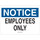 Brady B-401 High Impact Polystyrene Rectangle White Restricted Area Sign - 10 in Width x 7 in Height - 22143