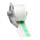 Brady M71-31-427-GN Die-Cut Printer Label Roll - 1 in x 1 1/2 in - Vinyl - Clear / Green - B-427 - 92720