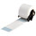 Brady PTL-33-427-BL Die-Cut Printer Label Roll - 1.5 in x 4 in - Vinyl - Blue / Clear - B-427 - 18532