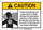 Brady B-120 Fiberglass Reinforced Polyester Rectangle Yellow Chemical Warning Sign - 10 in Width x 7 in Height - 106053