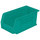 Akro-Mils Akrobin 30 lb Teal Industrial Grade Polymer Hanging / Stacking Storage Bin - 10 7/8 in Length - 5 1/2 in Width - 5 in Height - 1 Compartments - 30230 TEAL