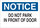 Brady B-401 Polystyrene Rectangle White Door Sign - 14 in Width x 10 in Height - 22532