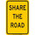 Brady B-302 Polyester Rectangle Yellow Stop Signs, Traffic Control Signs & Banners Sign - 12 in Width x 18 in Height - Laminated - 129443