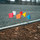 Brady Steel / Plastic Rectangle Fluorescent Red Underground Hazard Marking Flags Sign - 5 in Width x 4 in Height - 98178