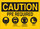 Brady B-120 Fiberglass Reinforced Polyester Rectangle Yellow PPE Sign - 14 in Width x 10 in Height - 131982