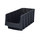 Akro-Mils 35 lb Black Industrial Grade Polymer Stacking Storage Bin - 17 7/8 in Length - 8 3/8 in Width - 7 in Height - 1 Compartments - 30778 BLACK