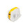 Brady 76703 Printer Label Roll - 1.125 in x 100 ft - Vinyl - Yellow - B-581