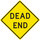 Brady B-959 Aluminum Square Yellow Stop Signs, Traffic Control Signs & Banners Sign - 24 in Width x 24 in Height - 115450