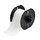 Brady B33-131-461 Die-Cut Printer Label Roll - 1 in x 1 in - Polyester - Clear / White - B-461 - 96853