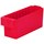 Akro-Mils Akrodrawer 15 lb Red Polystyrene Shelf Storage Bin - 11 5/8 in Length - 3 3/4 in Width - 4 5/8 in Height - 1 Compartments - 31142 RED